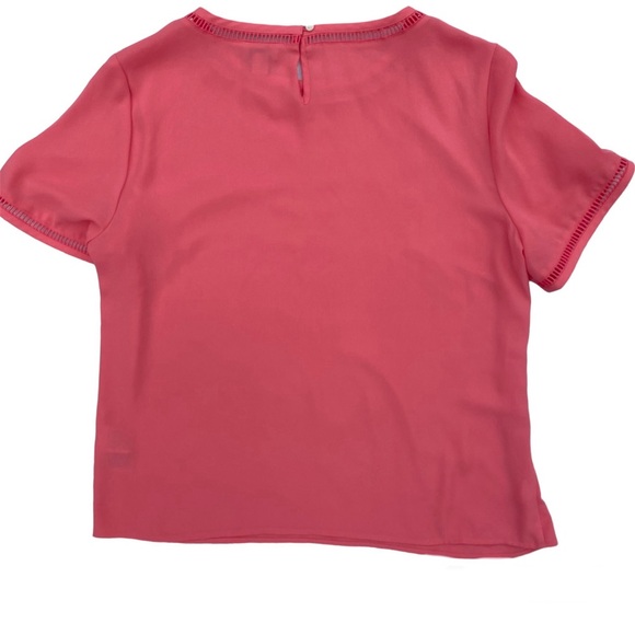J. Crew Ladder Trim Top Coral Size Small - Picture 8 of 13